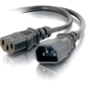 15Ft 18 Awg Computer Power Extension Cord (Iec320C14 To Iec320C13) (Taa Complian