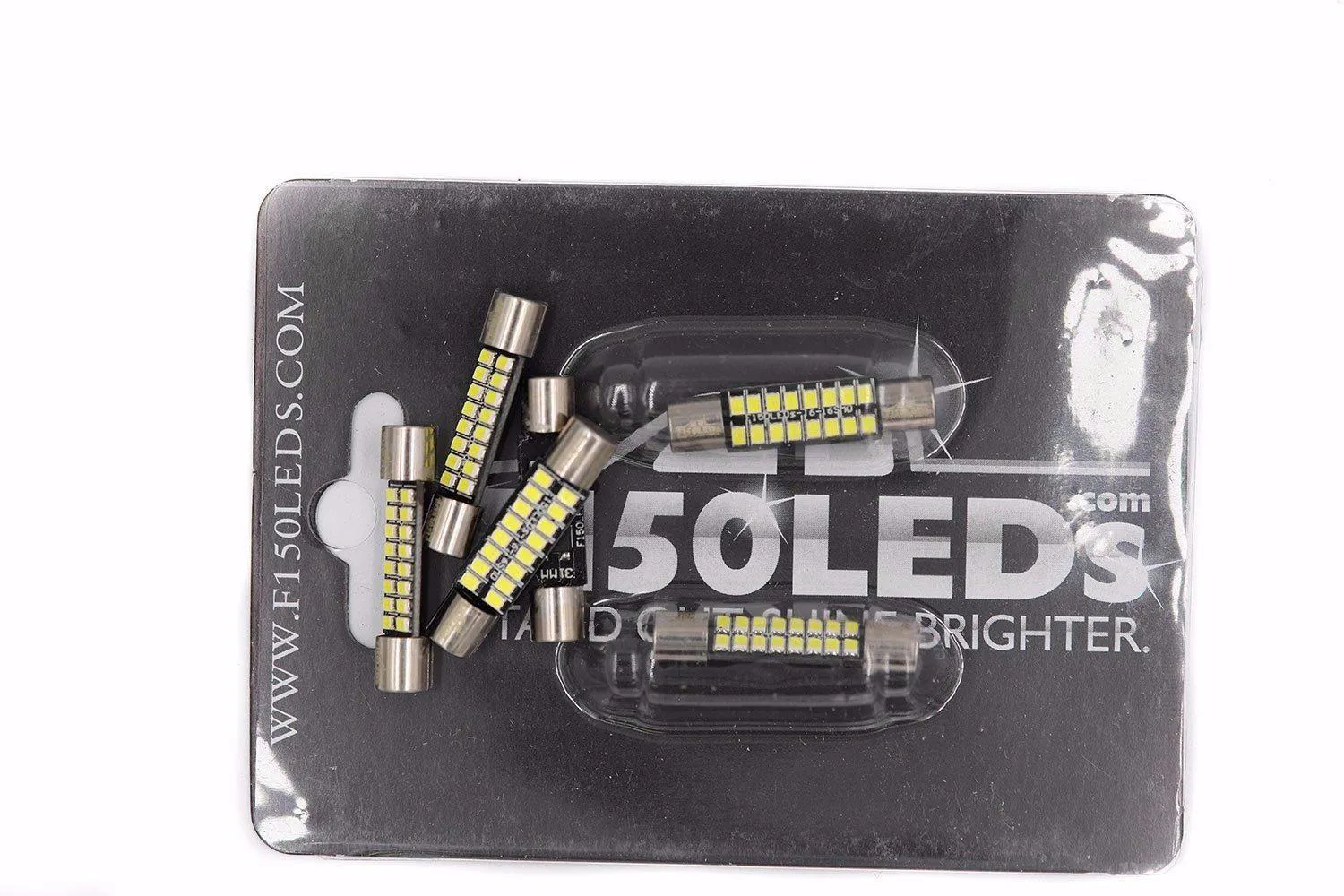 2015-17 F-150 Front Interior Vanity Mirror LED Light Bulbs