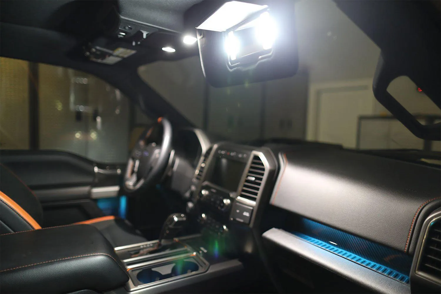 2017 - 2020 RAPTOR F-150 Front Interior Vanity Mirror LED Bulbs