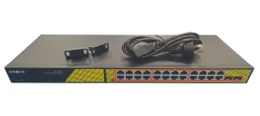 24 Port Gigabit POE Switch with 2xSFP Slot