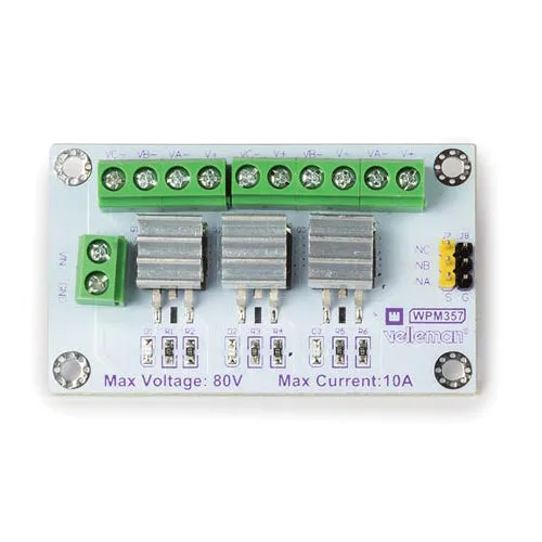 3-Channel High Power MOSFET (IRF540NS) Module