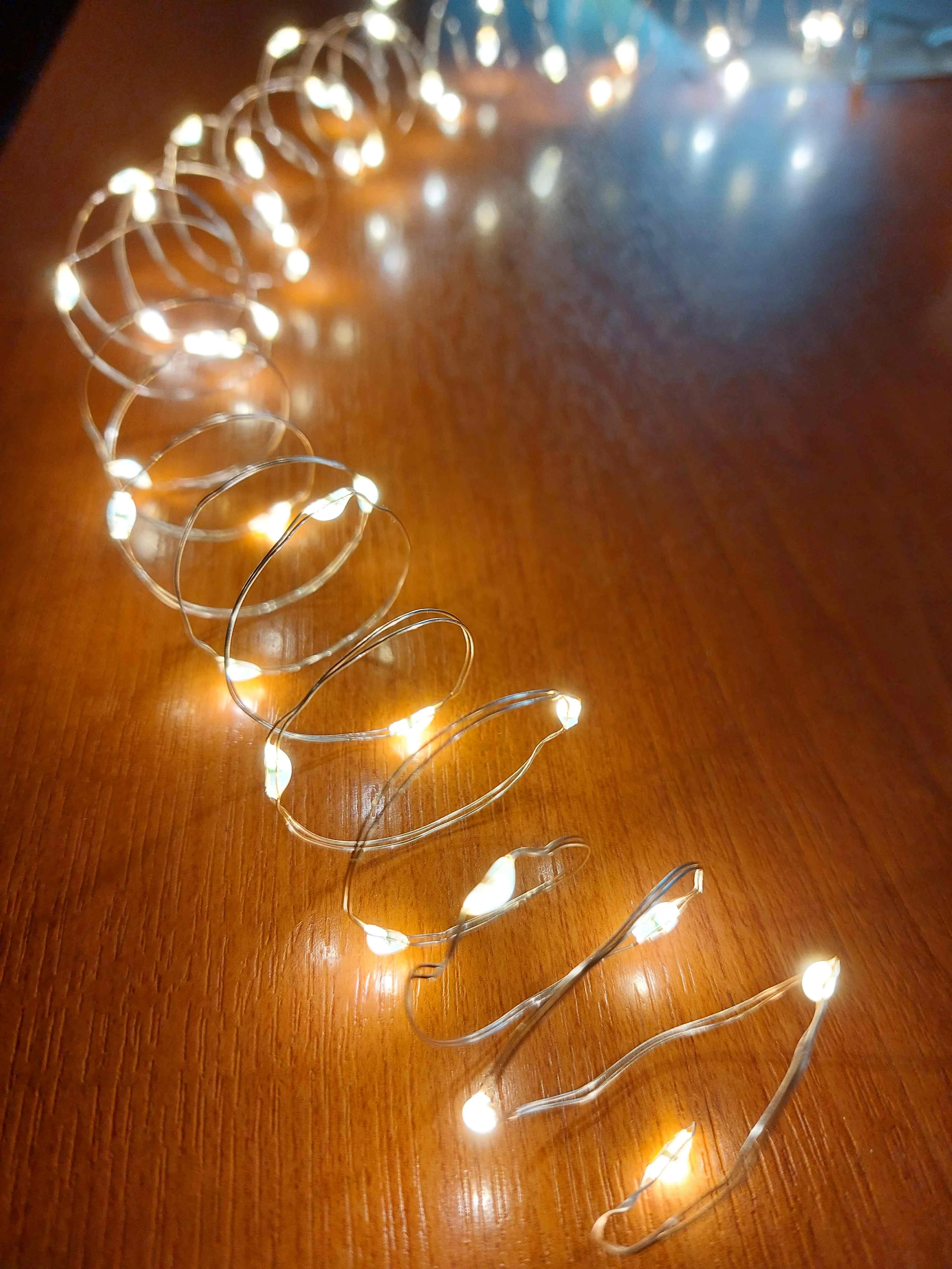 500 LED Warm White Micro Bulb String Lights