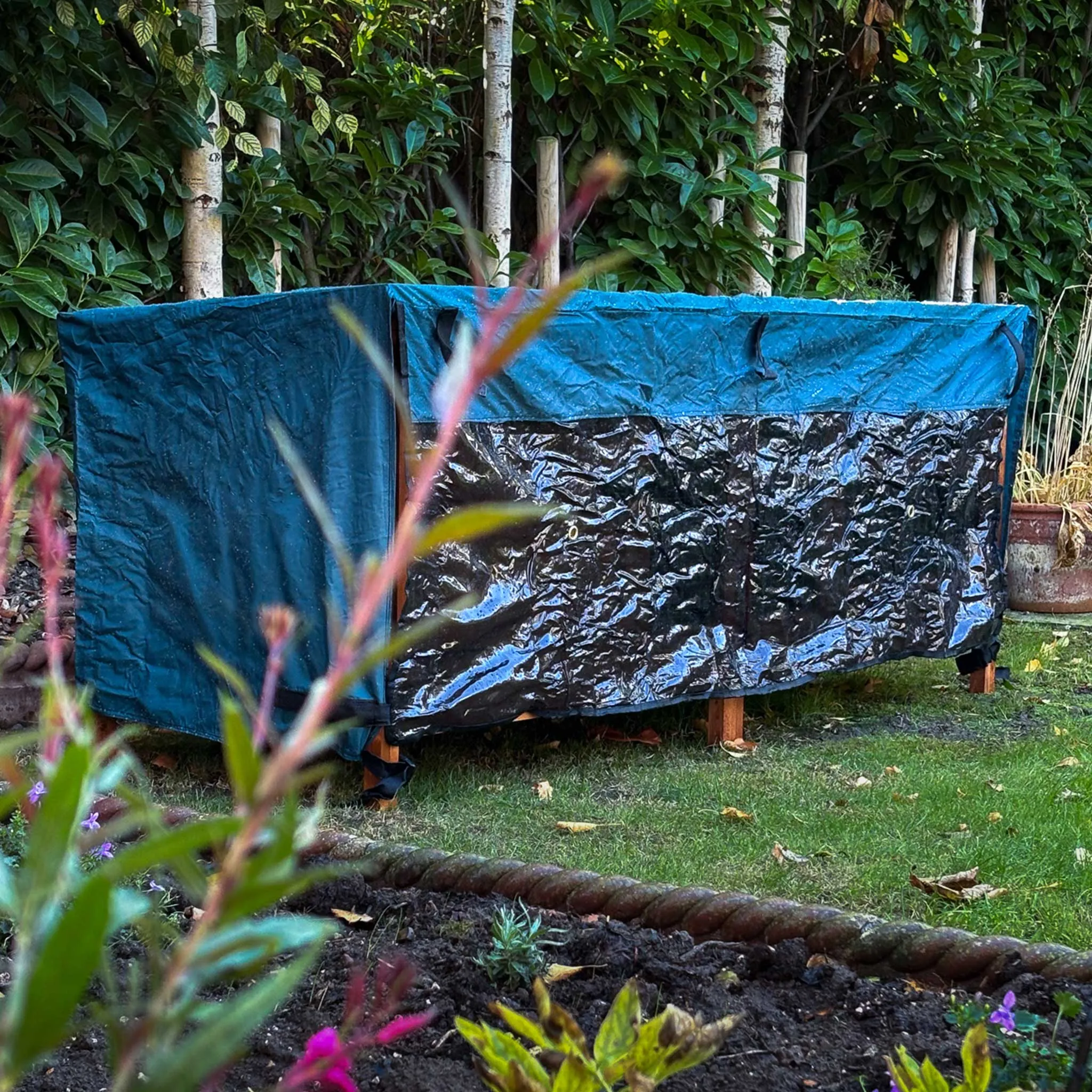 5ft Chartwell Single Guinea Pig Hutch Cover | Protect Your Hutch From The Weather With Day Dry™ Rain Covers
