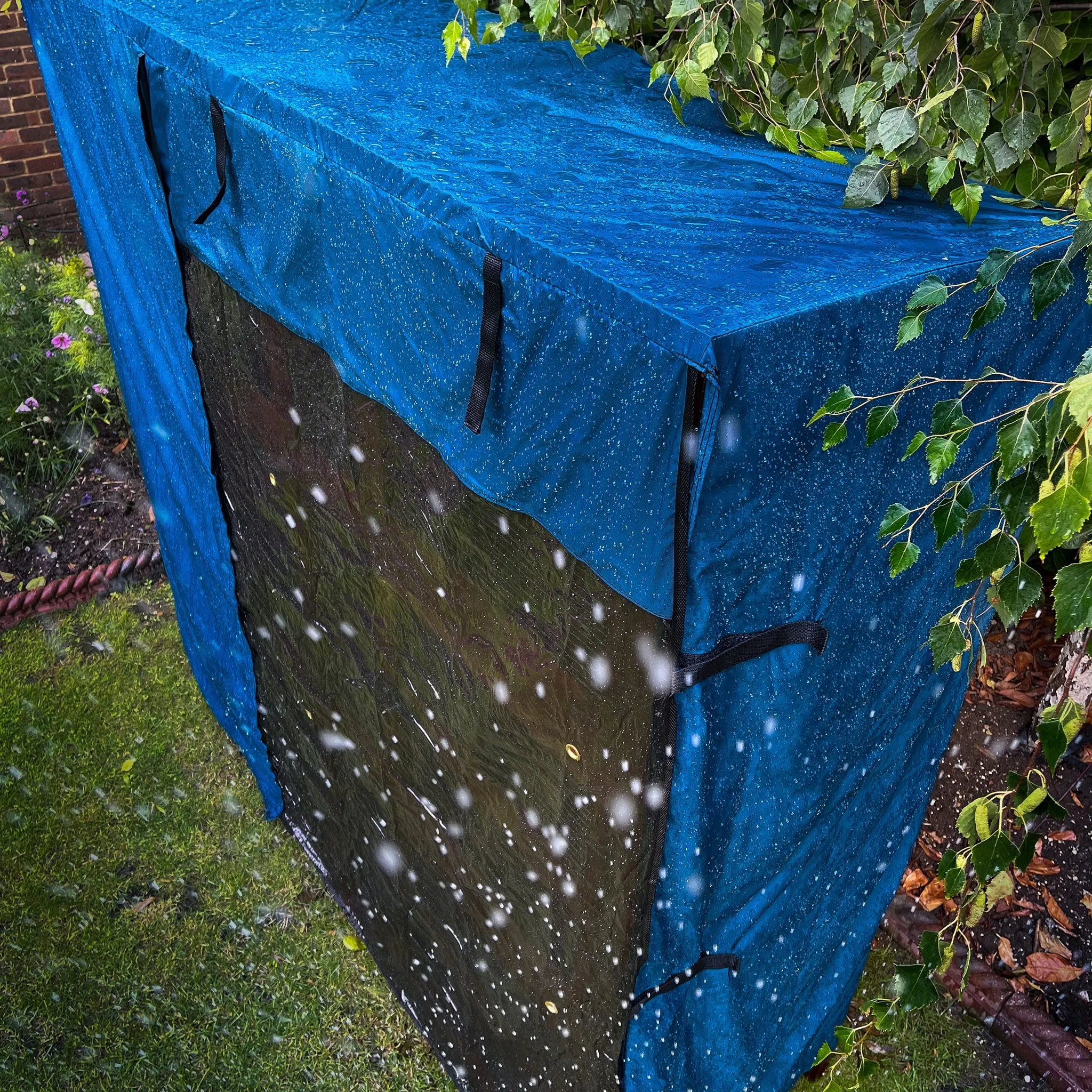 5ft Chartwell Triple Rabbit Hutch Cover | Protect Your Hutch From The Weather With Day Dry™ Rain Covers