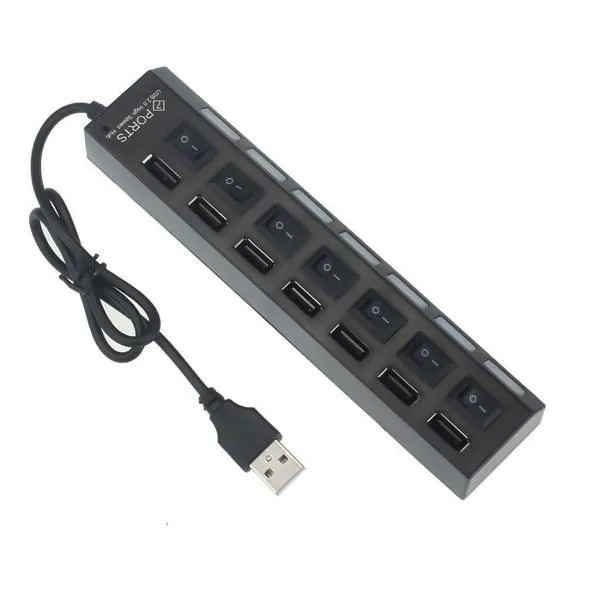 7 Port USB 2.0 Hub