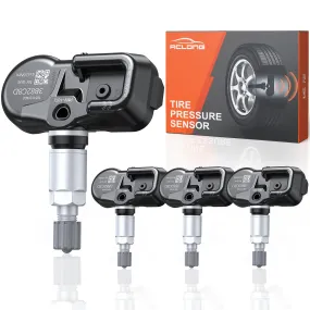 ACLONG TPMS Tire Pressure Sensor for Toyota Lexus Scion, 315MHz TPS Tire Pressure Monitoring System Sensors Carmy Corolla Highlander Sienna Replacement PMV-107J, 42607-33011, 42607-33021, 4 PCS