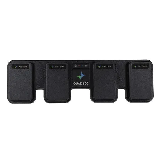 AirTurn Quad 500 Wireless Bluetooth Footswitch