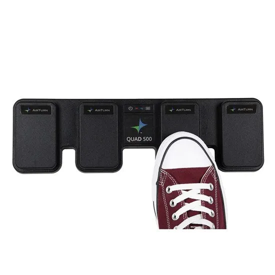 AirTurn Quad 500 Wireless Bluetooth Footswitch