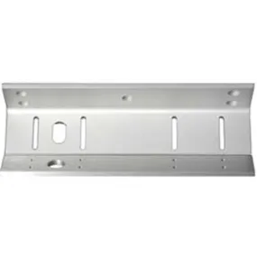 Alarm Controls AM6325 1/4" Adjustable Single L Bracket for 1200 Series Single Magnetic Lock, 10-1/2" x 2-5/16" x 2-5/16", Clear Anodized