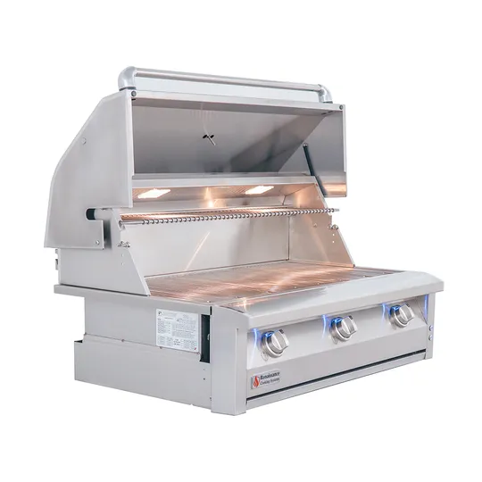 American Renaissance Grill by RCS 36-Inch 3-Burner Freestanding Propane or Natural Gas Grill - ARG36