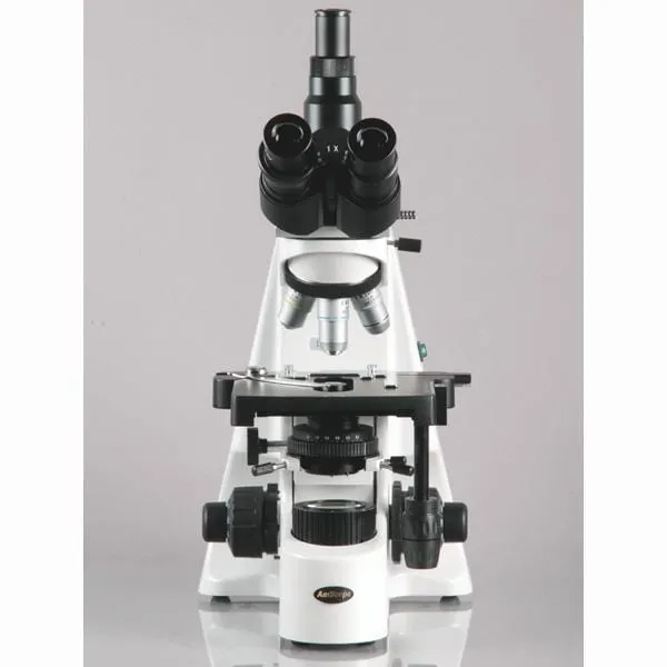 AmScope T660 Series Professional Biological Trinocular Compound Microscope with 20W Halogen Kohler Illumination, 3D Mechanical Stage and Optional Digital Camera