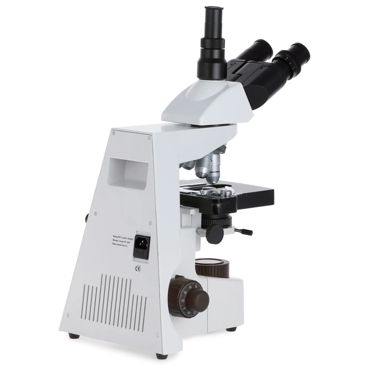 AmScope T660 Series Professional Trinocular Compound Microscope 40X-2500X Magnification with Plan Optics and Koehler Illumination