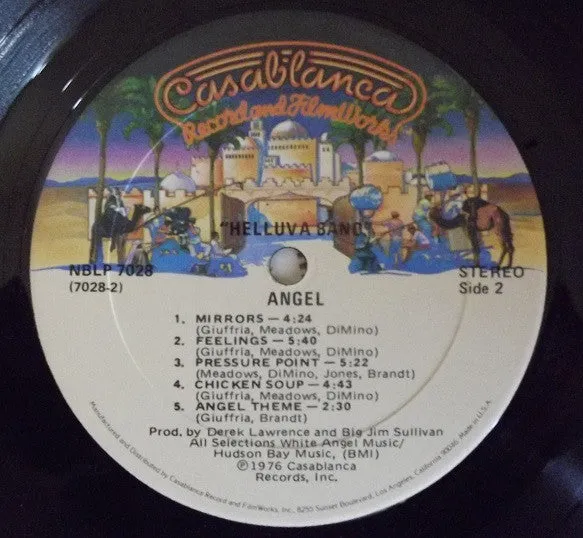 Angel (24) - Helluva Band (LP, Album, RE) (NM or M-)