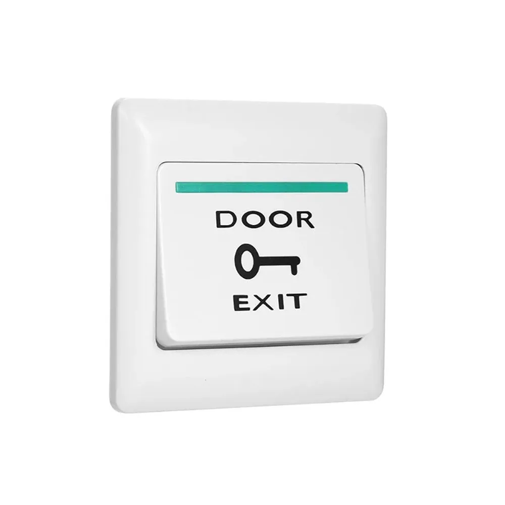 AnjielaSmart Door Exit Push Button release Switch automatically restoration for access control system normal open signal