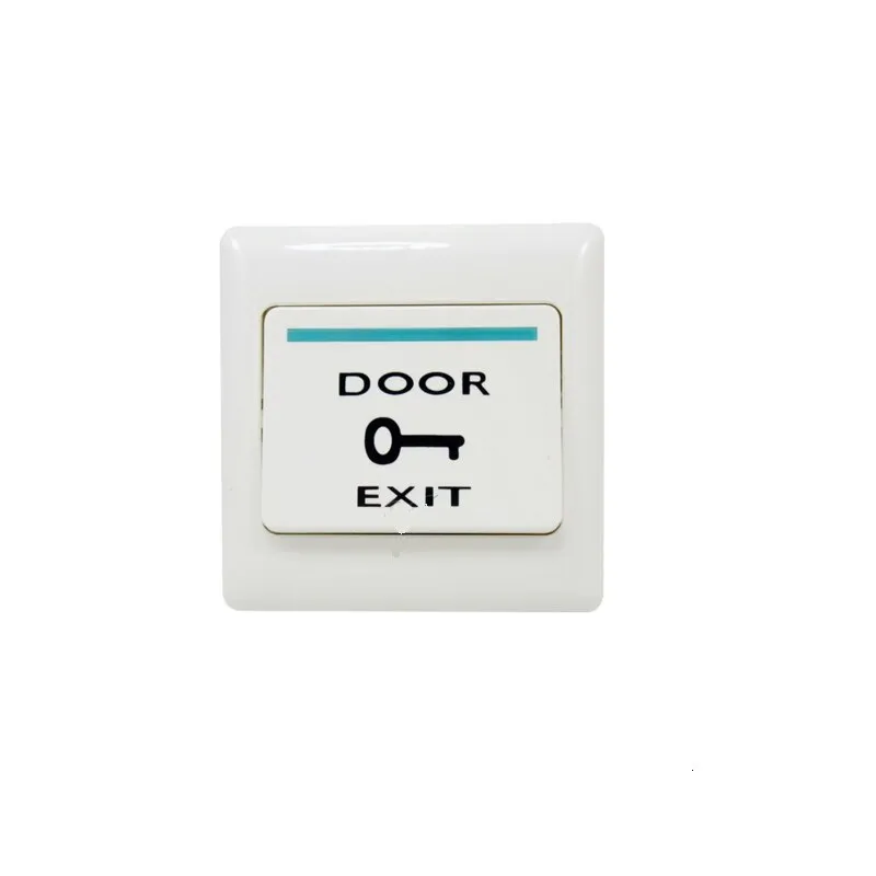 AnjielaSmart Door Exit Push Button release Switch automatically restoration for access control system normal open signal