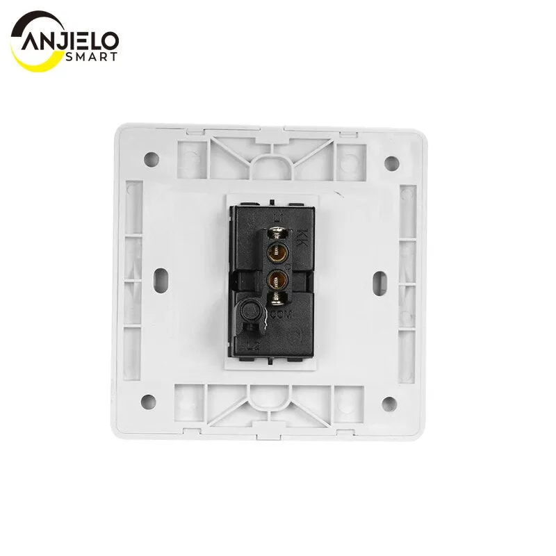 AnjielaSmart Door Exit Push Button release Switch automatically restoration for access control system normal open signal