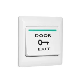 AnjielaSmart Door Exit Push Button release Switch automatically restoration for access control system normal open signal