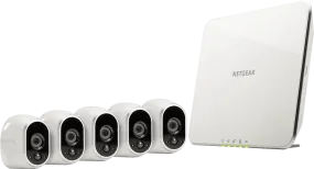 Arlo 5 Wire-Free HD Cameras Security System Certified Refurbished