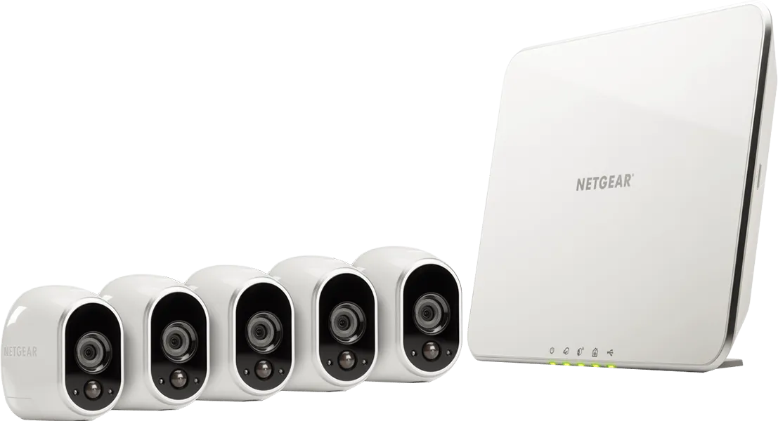Arlo 5 Wire-Free HD Cameras Security System Certified Refurbished
