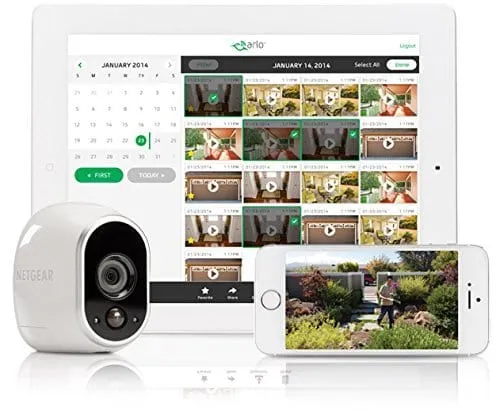 Arlo 5 Wire-Free HD Cameras Security System Certified Refurbished