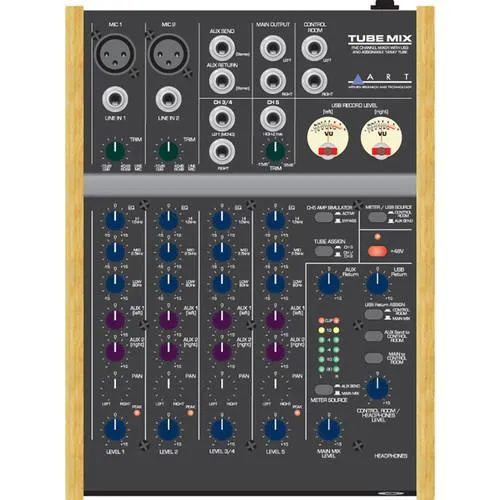 ART TUBEMIX 5-Channel Mixer With USB Interface