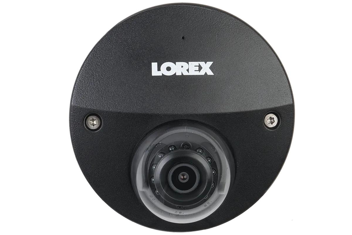 Audio HD IP 2K Dome Security Camera, 150ft night vision, wide angle lens (2-pack)