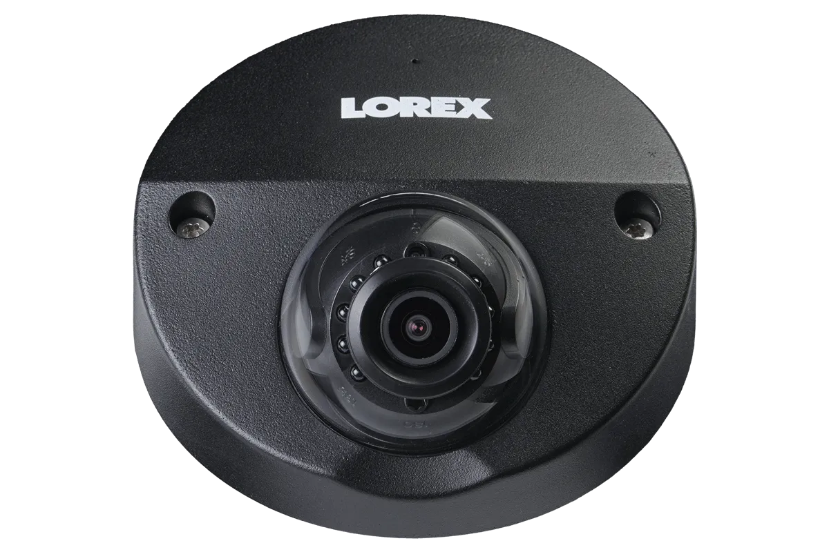 Audio HD IP 2K Dome Security Camera, 150ft night vision, wide angle lens (2-pack)