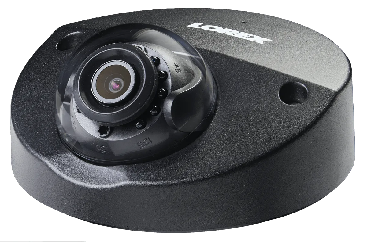 Audio HD IP 2K Dome Security Camera, 150ft night vision, wide angle lens (2-pack)