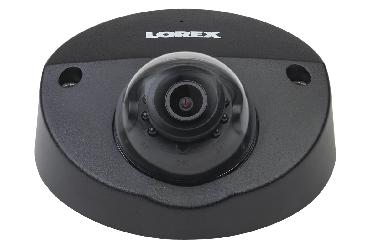 Audio HD IP 2K Dome Security Camera, 150ft night vision, wide angle lens (2-pack)