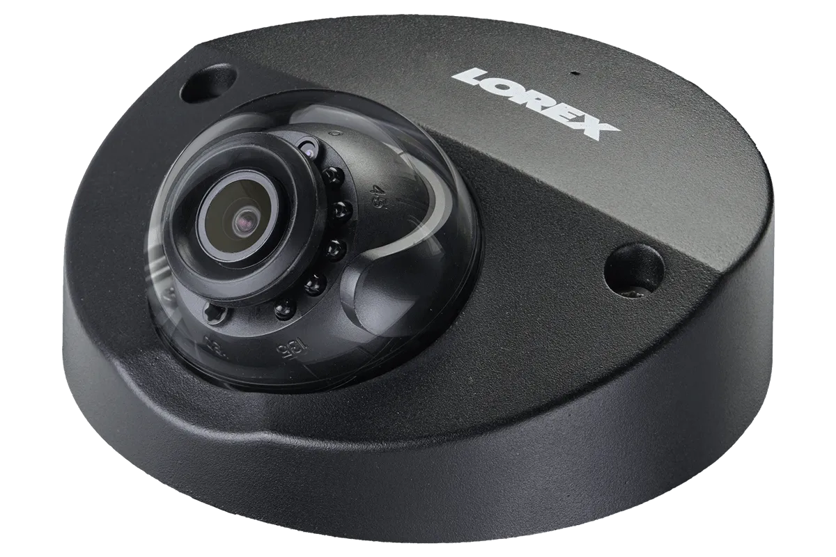 Audio HD IP 2K Dome Security Camera, 150ft night vision, wide angle lens (2-pack)