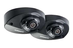 Audio HD IP 2K Dome Security Camera, 150ft night vision, wide angle lens (2-pack)