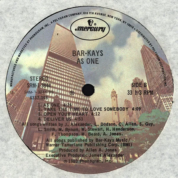 Bar-Kays - As One (LP, Album, 18) (VG )