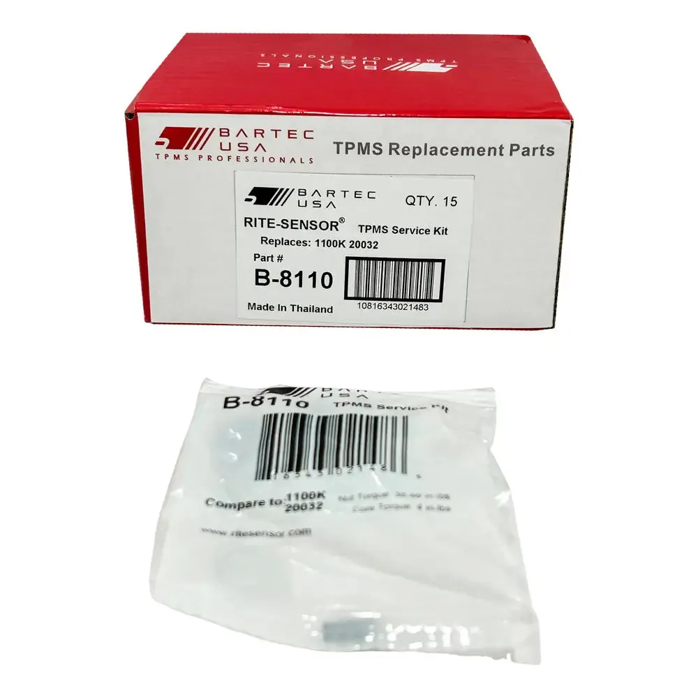 Bartec B-8110 TPMS Service Kit for , , , , Scion