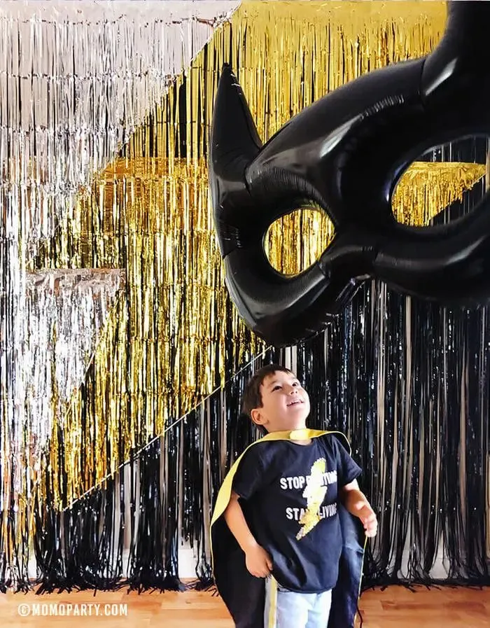 BAT MASK FOIL BALLOON