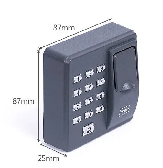 Biometric Fingerprint Access Control Machine Digital Electric RFID Reader Scanner Sensor Code System For Door Lock
