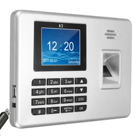 Biometric Fingerprint Time Attendance Clock Recorder Employee Recognition Device Electronic Machine Fingerprint Usb Sensor