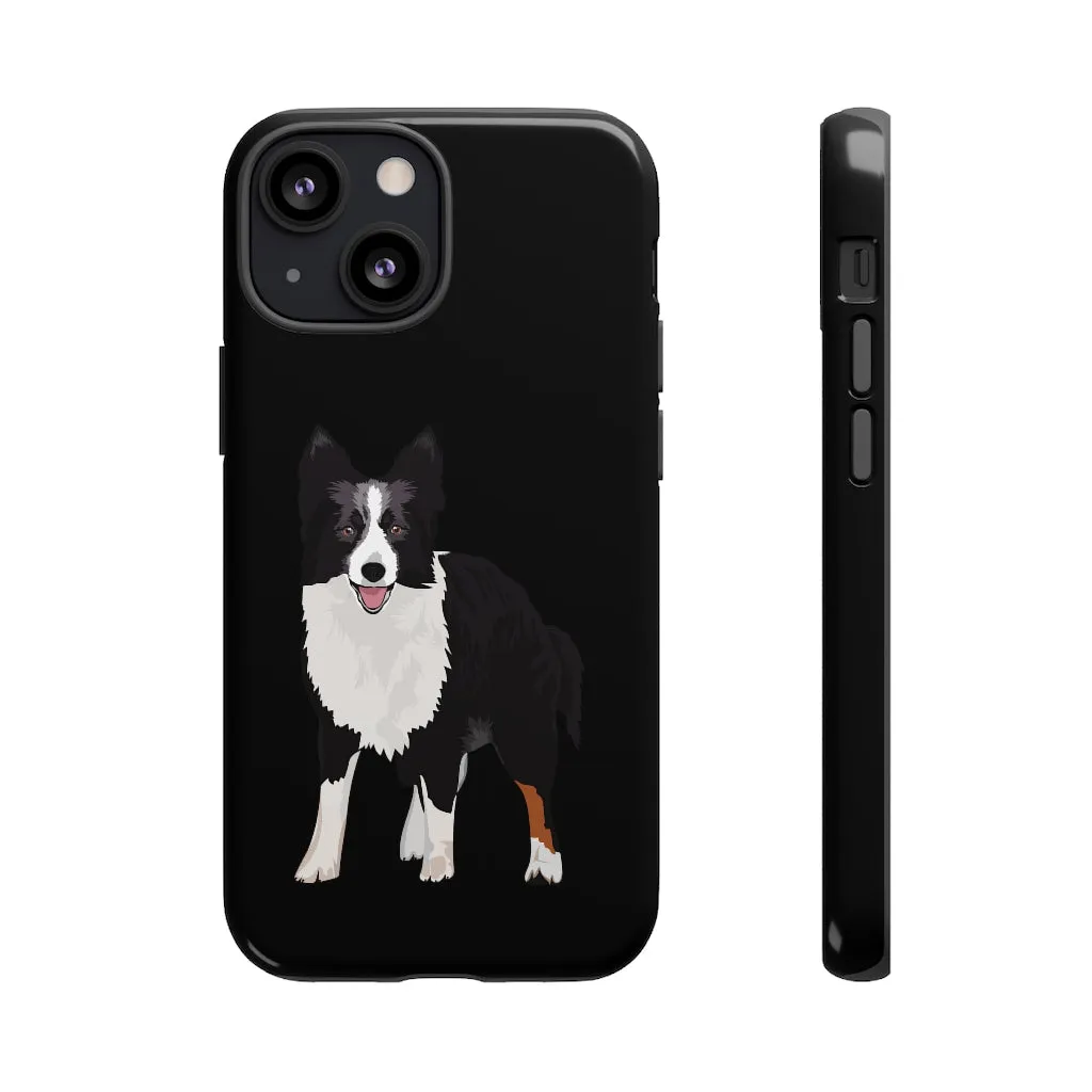 Border Collie Tough Cell Phone Cases, iPhone, Double Layer Case, Impact Resistant, Photo Print Quality, FREE Shipping, Made in the USA!!