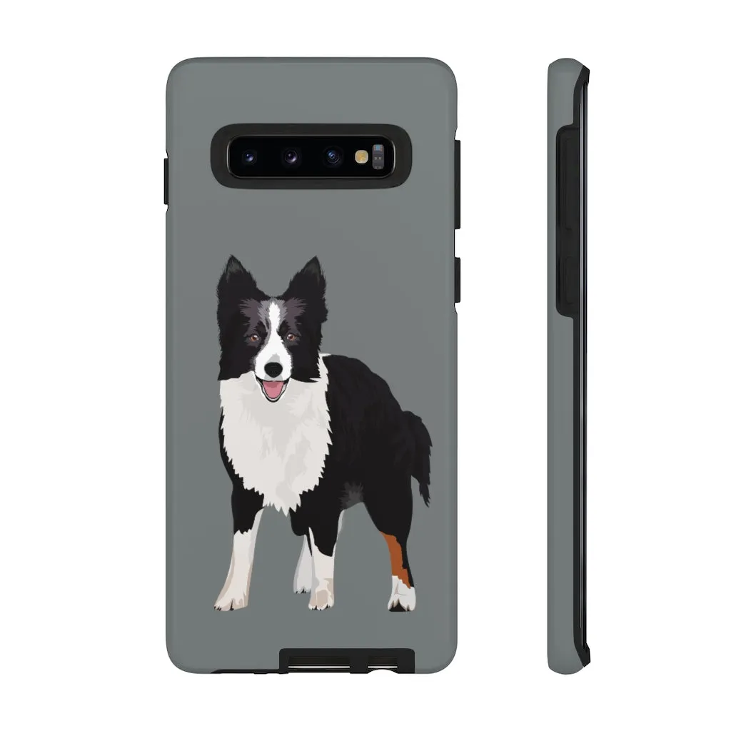 Border Collie Tough Cell Phone Cases, iPhone, Samsung, 2 Layer Case, Impact Resistant, Photographic Print Quality, FREE Shipping, Made in the USA!!
