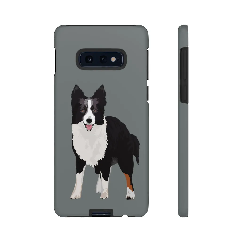 Border Collie Tough Cell Phone Cases, iPhone, Samsung, 2 Layer Case, Impact Resistant, Photographic Print Quality, FREE Shipping, Made in the USA!!