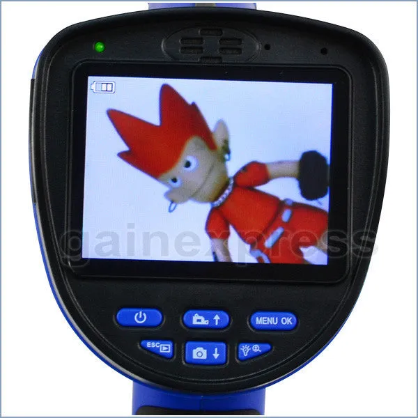 C0599E-5530L1 Industrial 3.5inch LCD 5.5mm Camera Video Inspection 6 LED Lights Borescope Endoscope