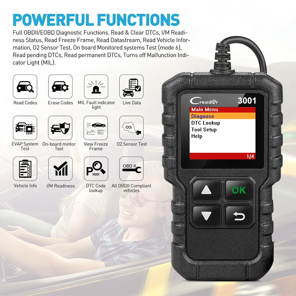 Car Full Function Car  Code  Reader Colorful Lcd Display X431