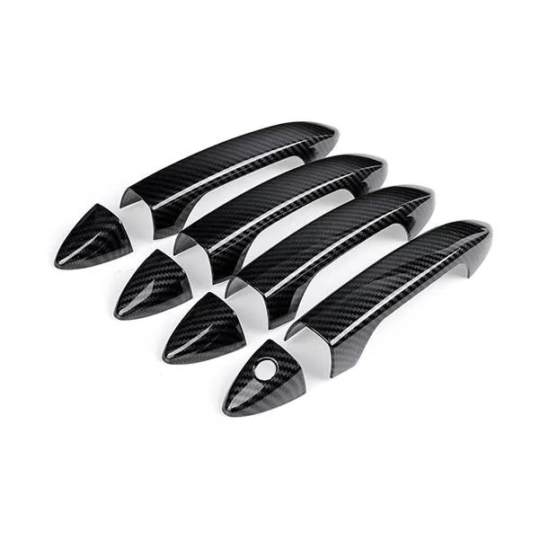 Carbon Fiber Style Door Handle Covers
