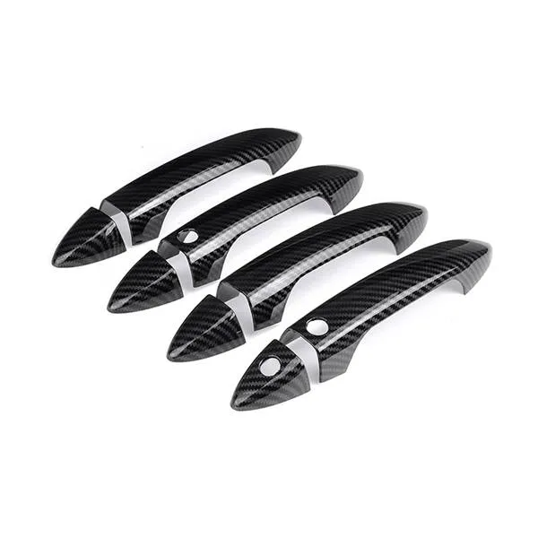 Carbon Fiber Style Door Handle Covers