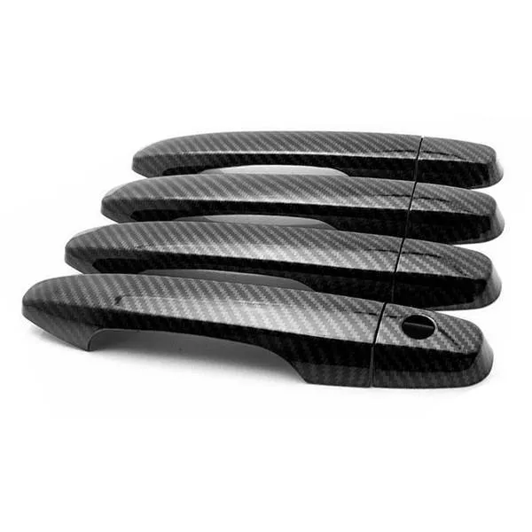 Carbon Fiber Style Door Handle Covers