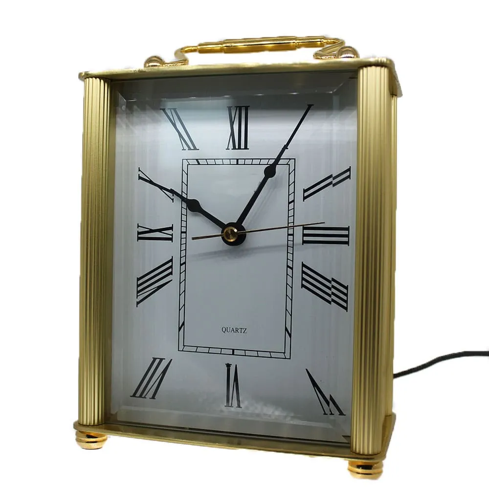 Carriage Tabletop Clock Hidden CCTV Camera - CLEARANCE
