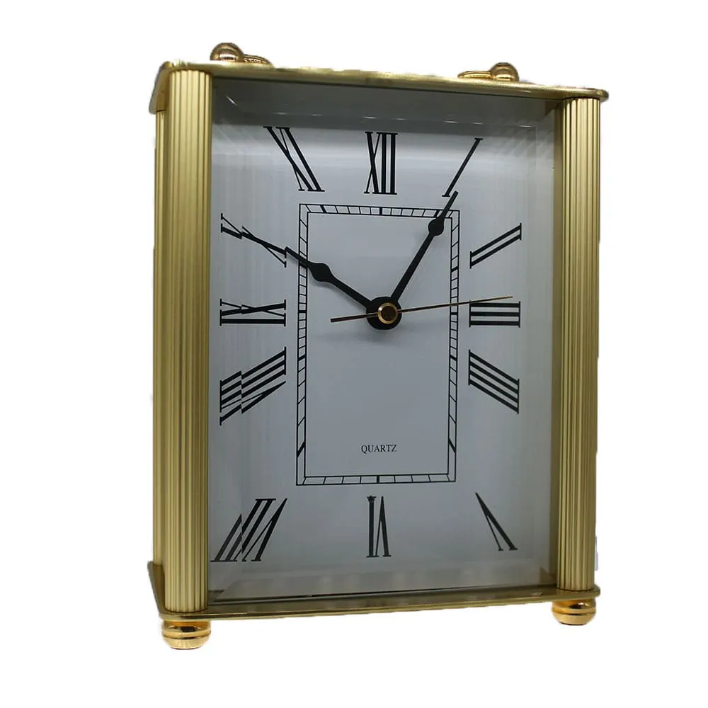 Carriage Tabletop Clock Hidden CCTV Camera - CLEARANCE