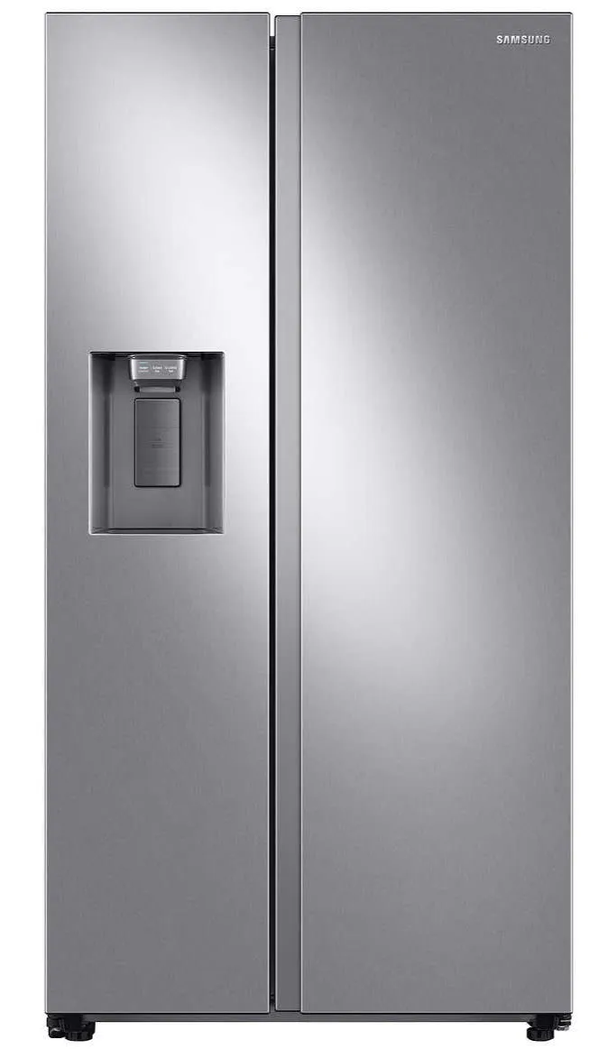 **CLEARANCE** SAMSUNG 22 cu. ft. Counter Depth Side-by-Side Refrigerator in Stainless Steel (RS22T5201SR/AA)