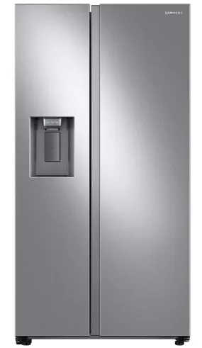 **CLEARANCE** SAMSUNG 22 cu. ft. Counter Depth Side-by-Side Refrigerator in Stainless Steel (RS22T5201SR/AA)