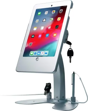 CTA Dual Security Kiosk Stand With Locking Case And Cable