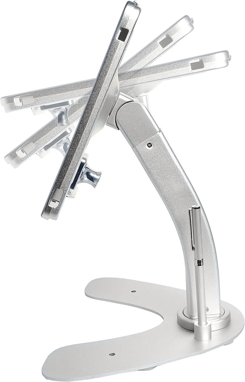 CTA Dual Security Kiosk Stand With Locking Case And Cable